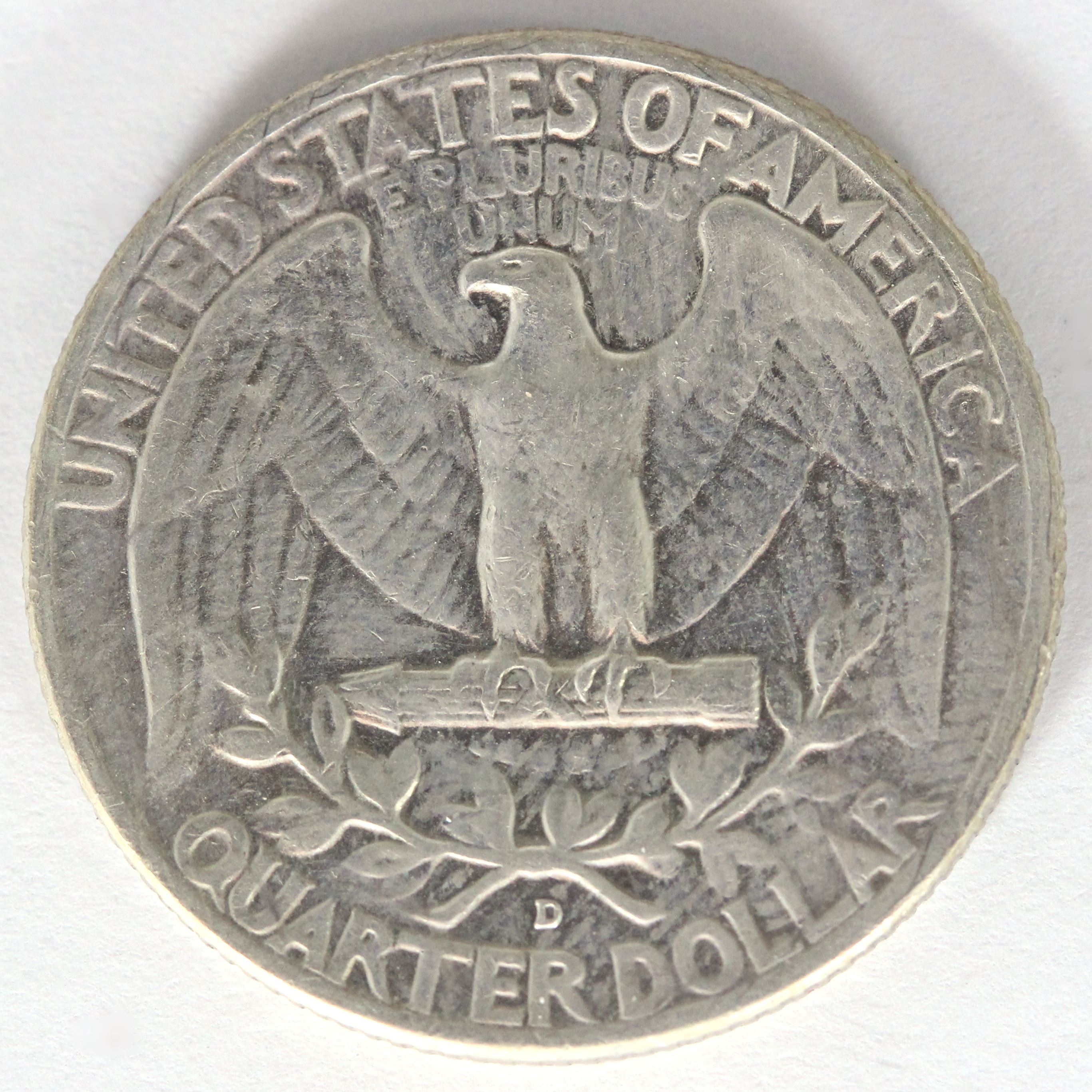 アメリカ 1958年 1/4ドル 銀貨 VF | ミスターコインズ