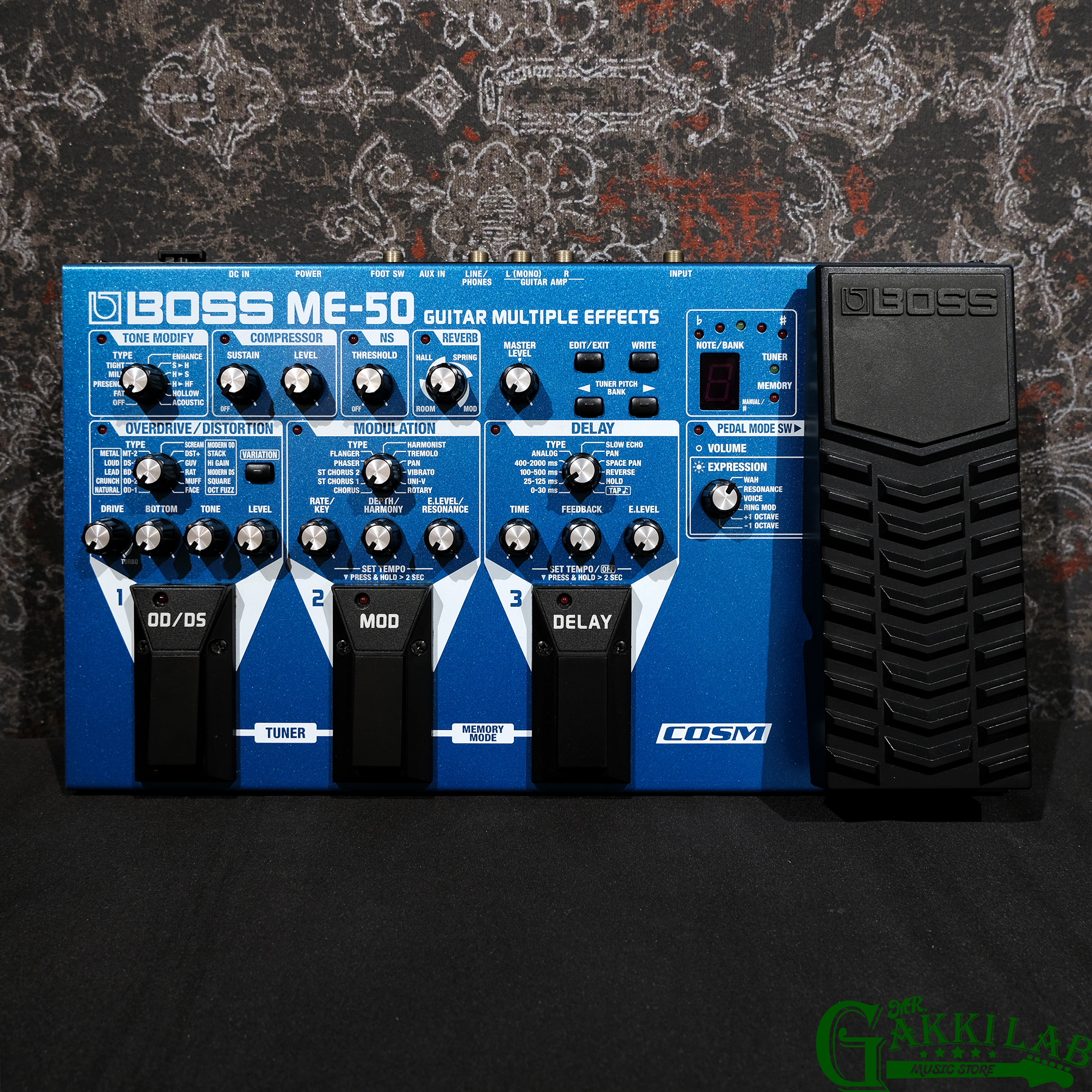 BOSS ME-50 Guitar Multiple Effects | 札幌の楽器屋さん｜MR.GAKKI