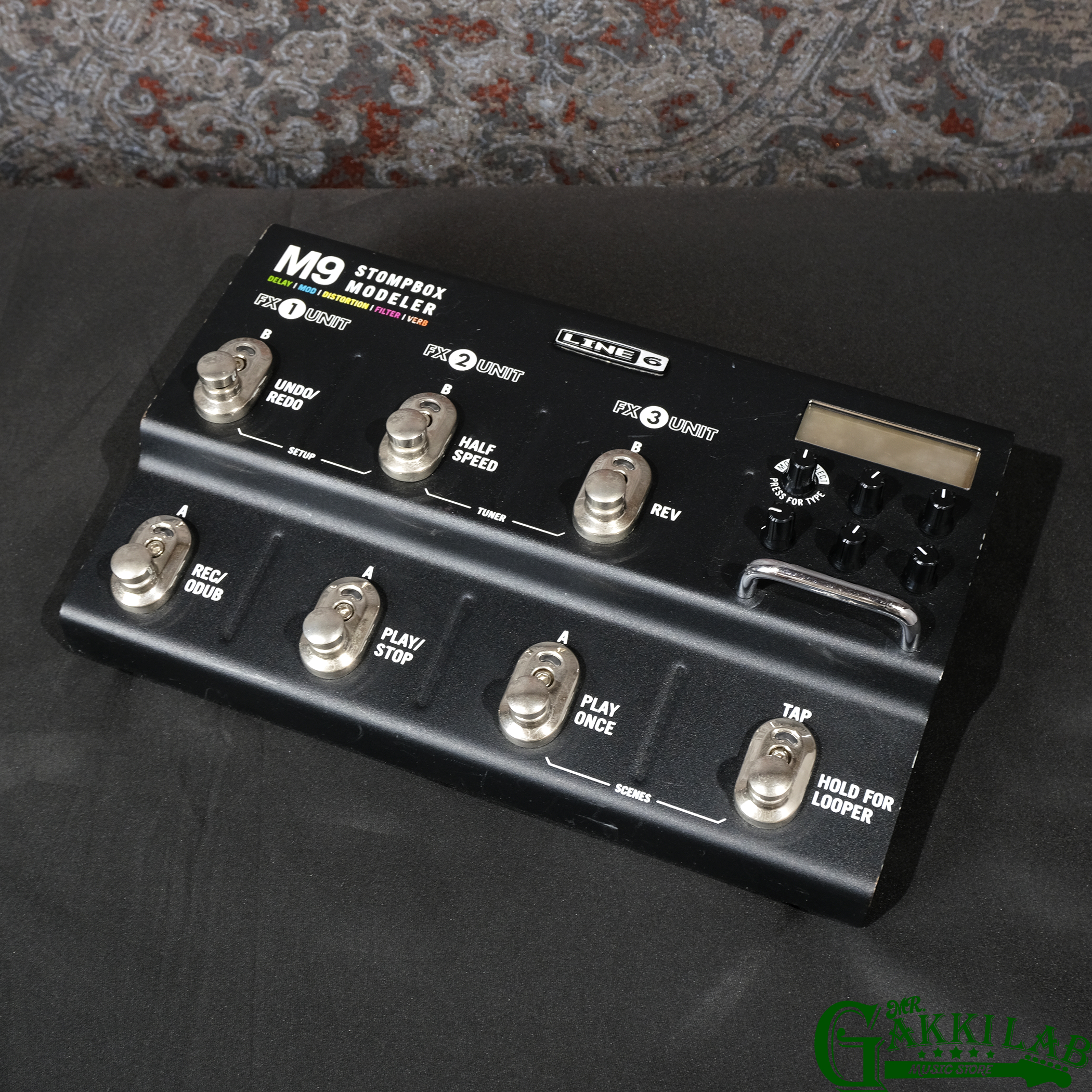LINE 6 M9 Stompbox Modeler | 札幌の楽器屋さん｜MR.GAKKI LAB｜中古