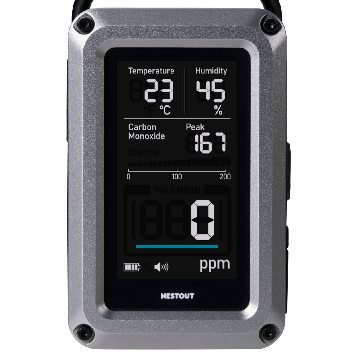 NESTOUT 一酸化炭素アラーム 3in1 / NESTOUT Carbon Monoxide Alarm 3in1