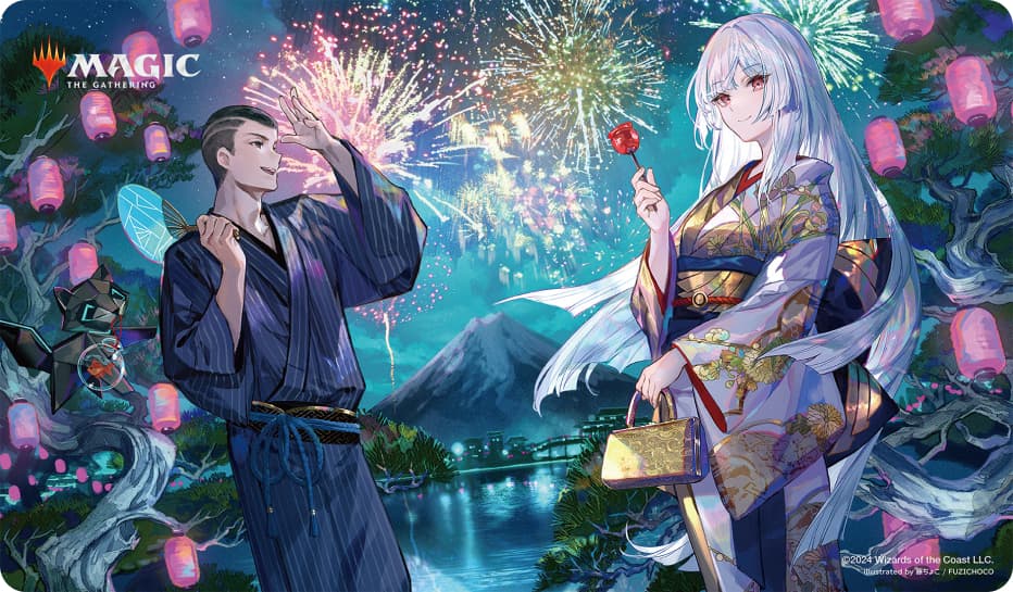 放浪皇のお花見キャンペーン プレイマット ナーセット&放浪皇 プレイ