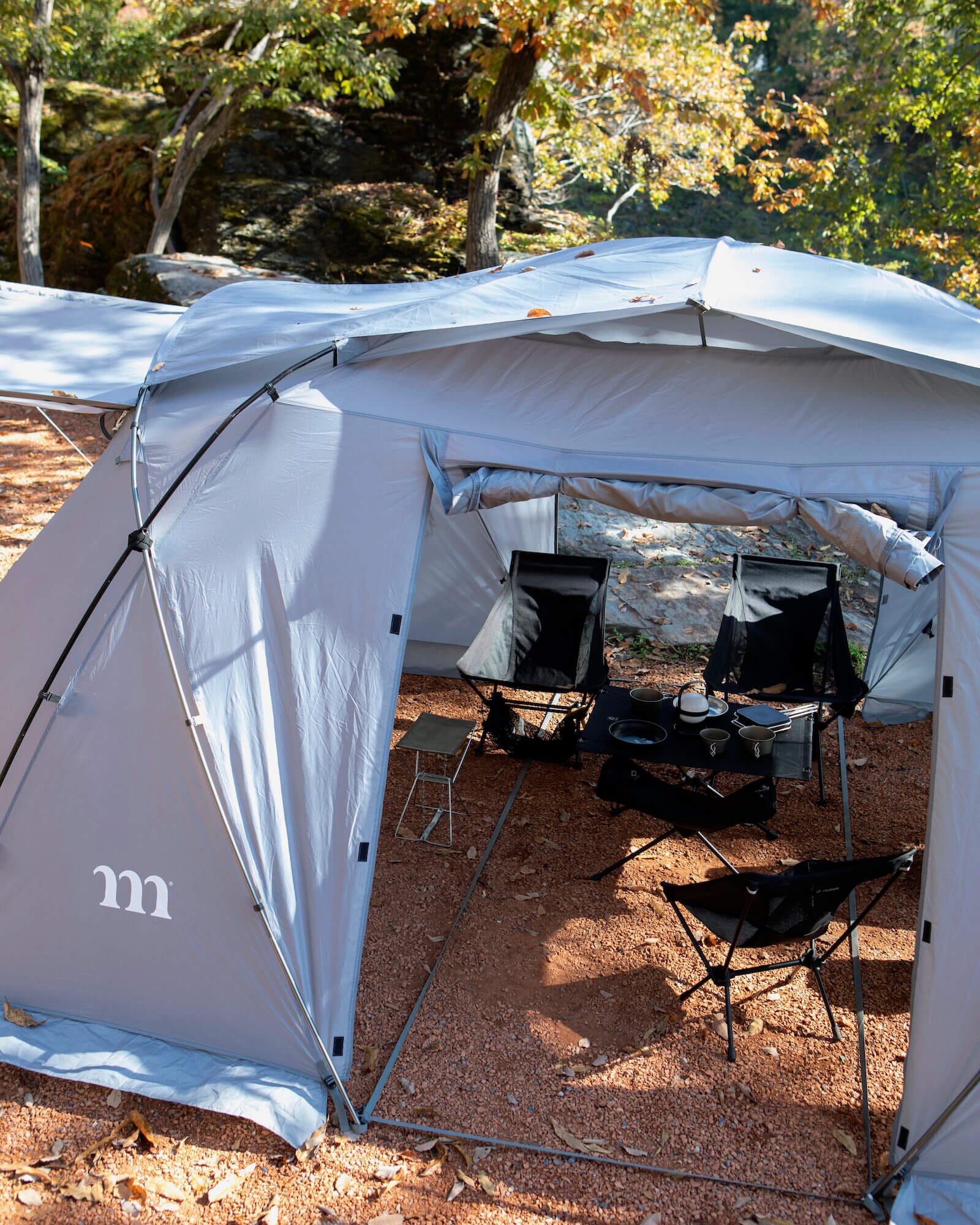 ZIZ TENT SHELTER ROCK GRAY | ZIZ TENT SHELTER ROCK GRAY | muraco