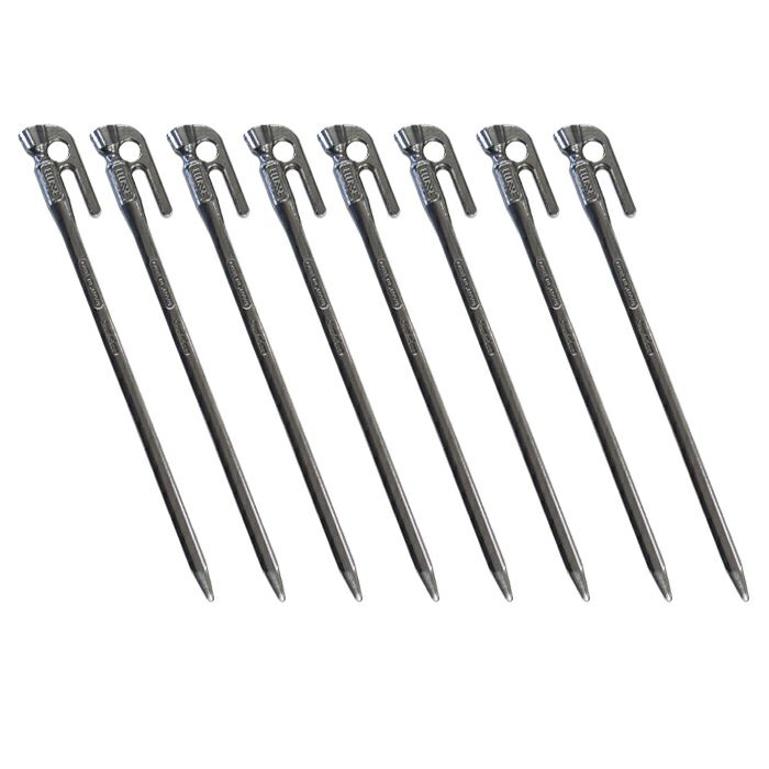 頑張って送料無料！】鍛造ペグ エリッゼステーク ステンレス 28cm MK