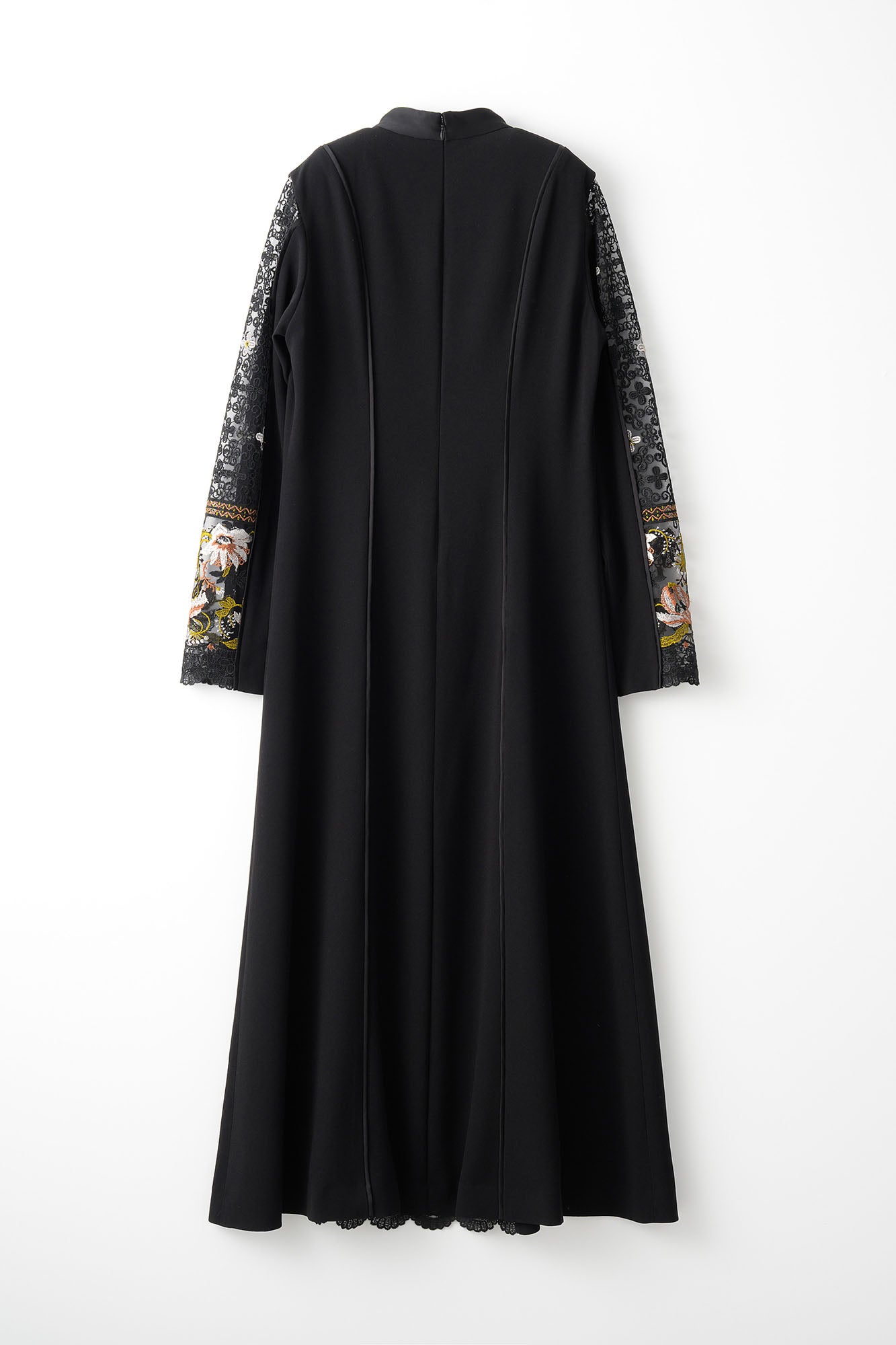 Framed flower lace dress