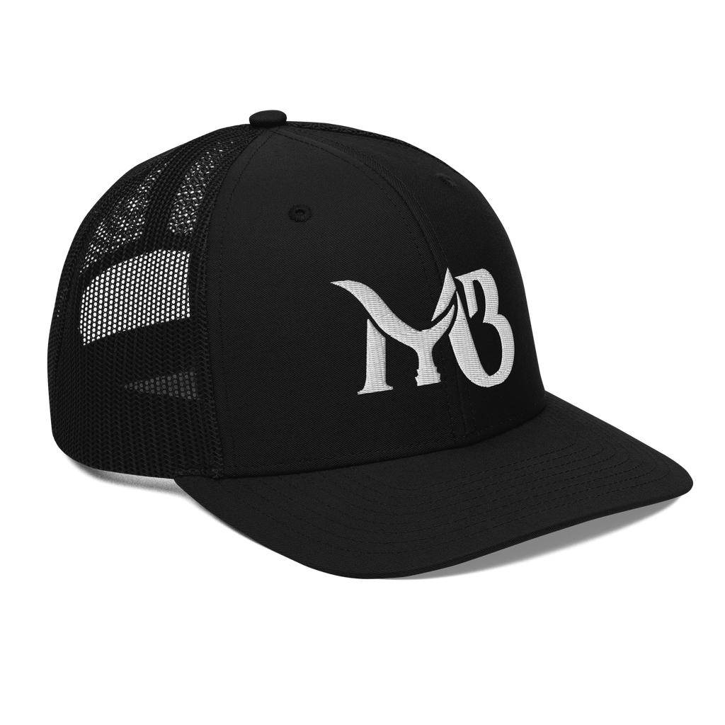 MBR Embroidered 'MB' Logo Trucker Cap 10016250298678
