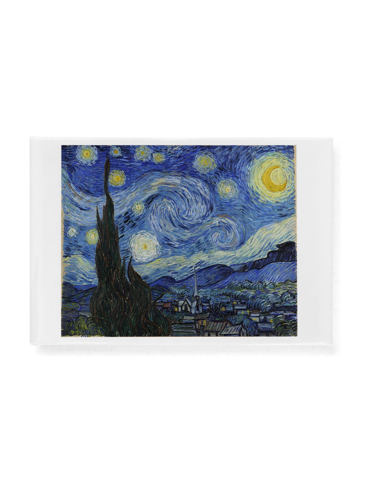 Van Gogh Magnet - Starry Night - MoMA - MoMA - Blue