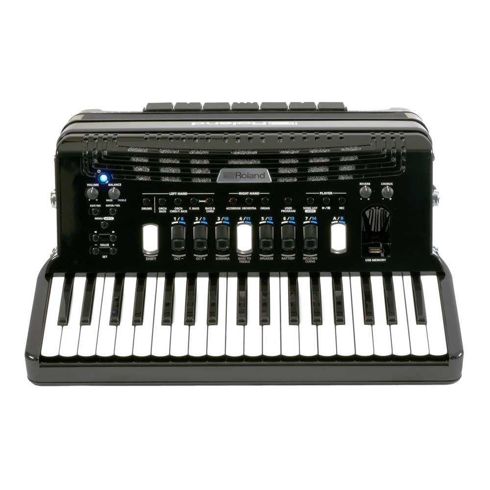 Roland V-Accordion FR-4x BK｜ミュージックランドKEY