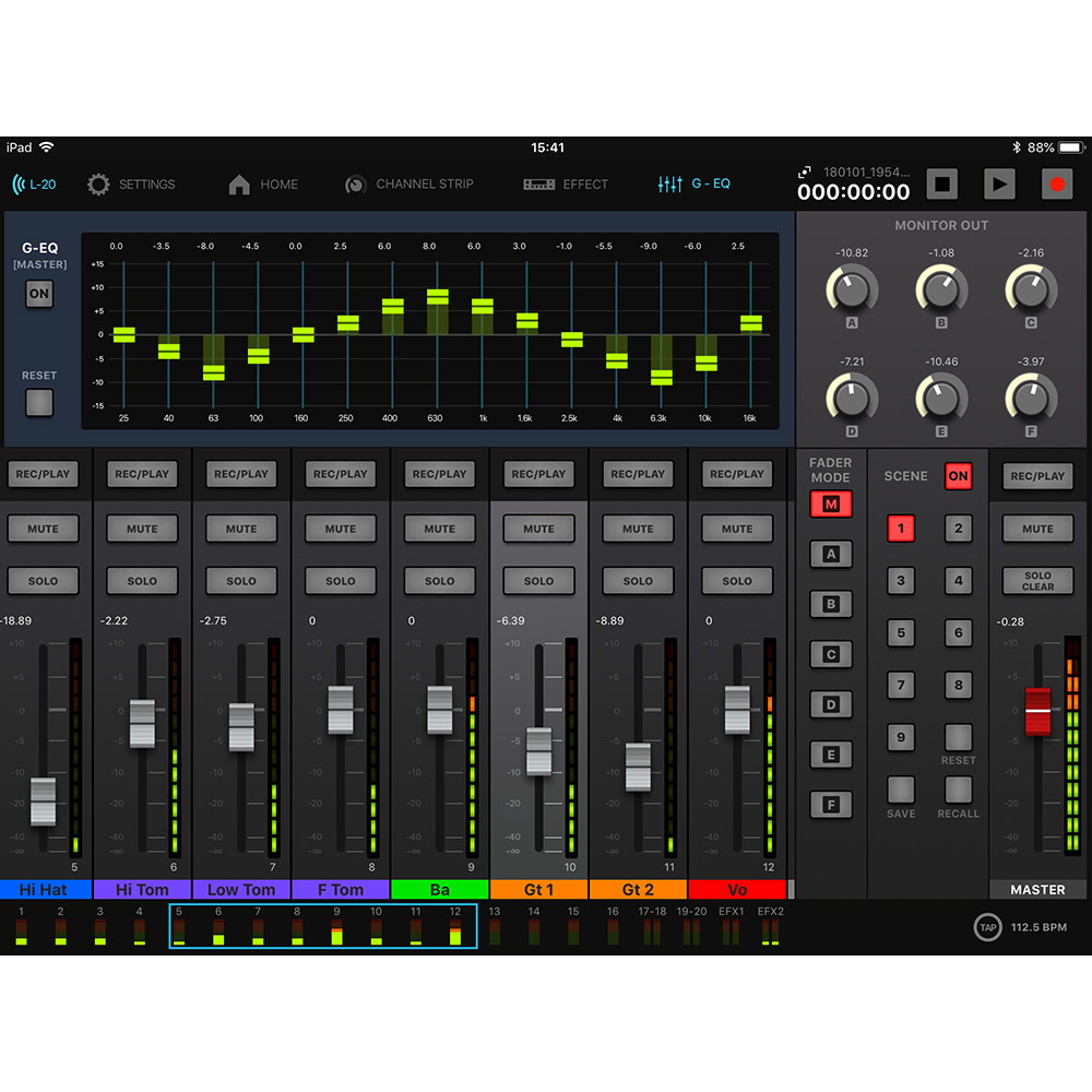 ZOOM LiveTrak L-20 Digital Mixer + Recorder｜ミュージックランドKEY