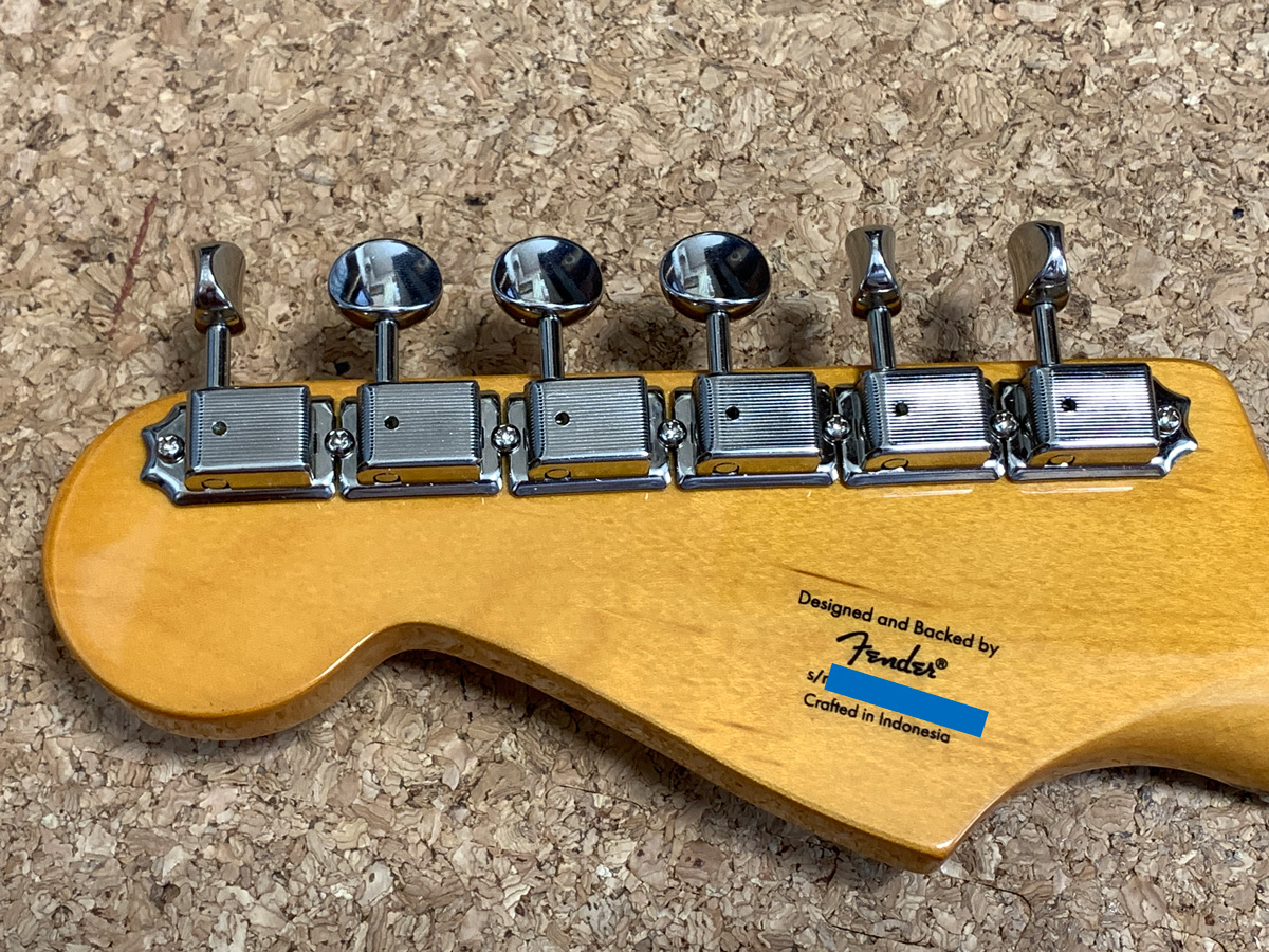 GOTOH SD91 ペグ交換 スクワイヤーCVストラトのメンテナンス - 40・50