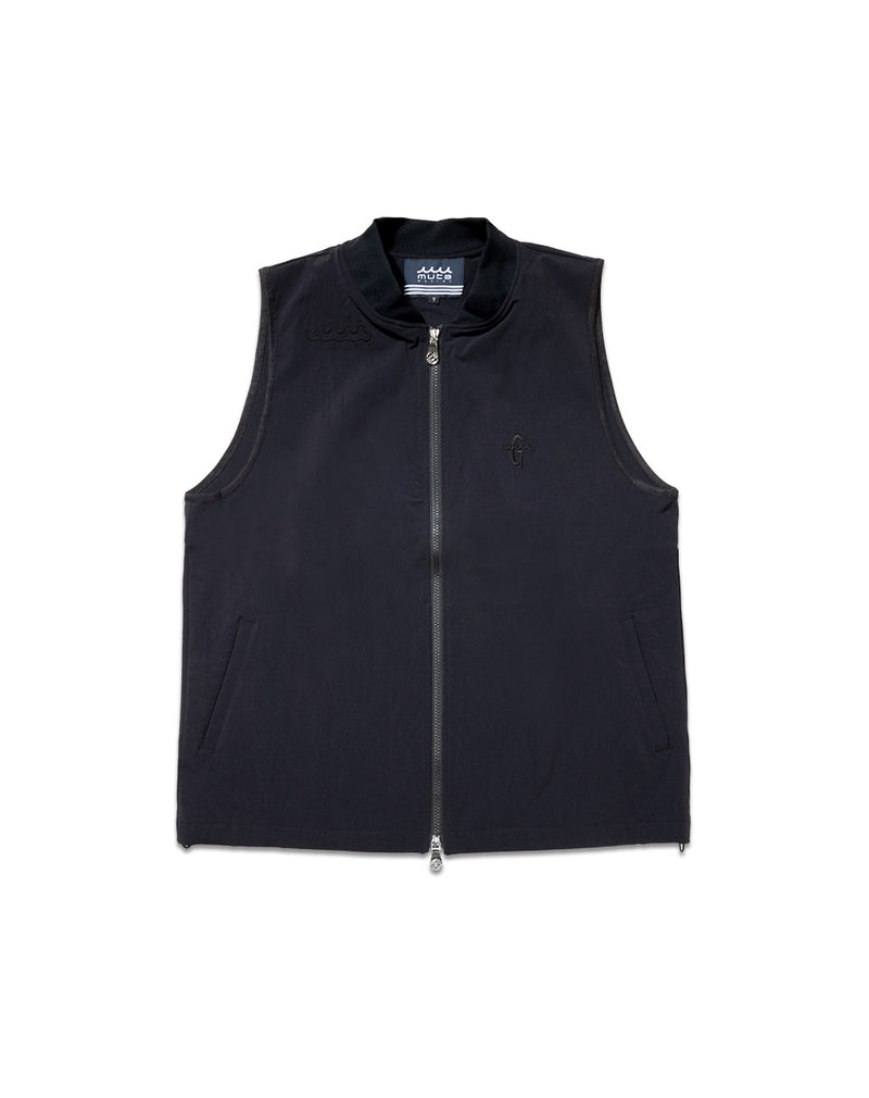 ストレッチナイロン ジップベスト [全5色] – muta Online Store
