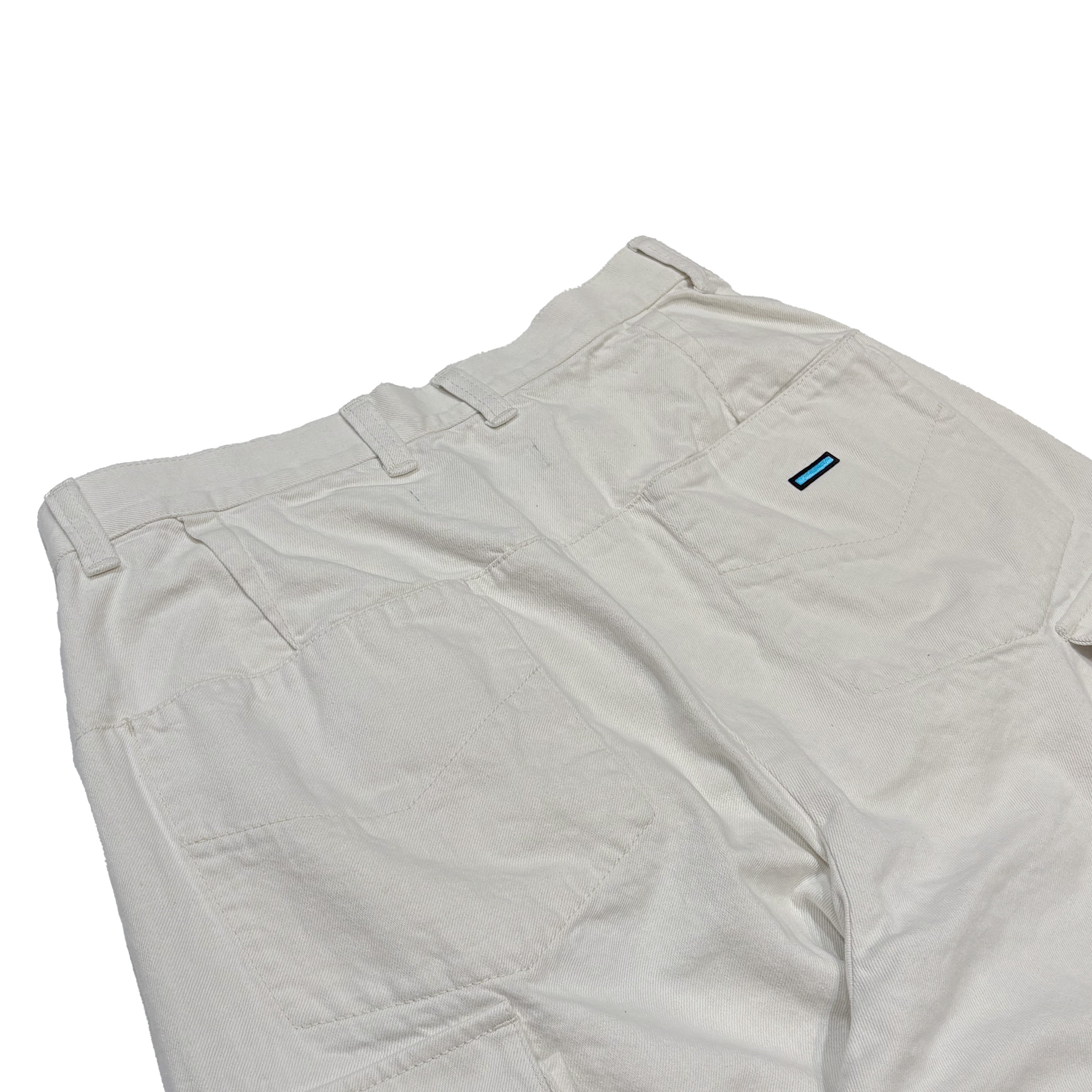 MUZE TURQUOISE LABEL -【2WAY DENIM CARGO PANTS(WHITE)】ミューズ