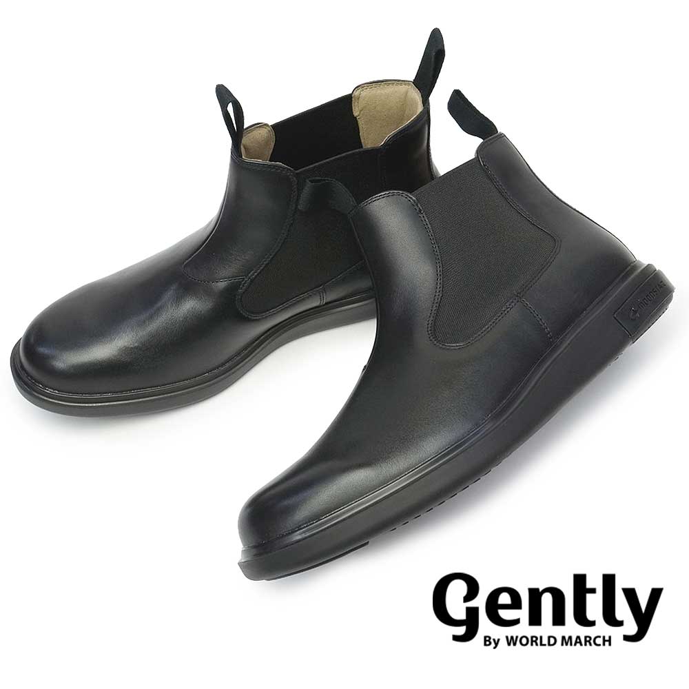 ジェントリー 防水 メンズ ブーツ GE208 4E サイドゴア byワールド