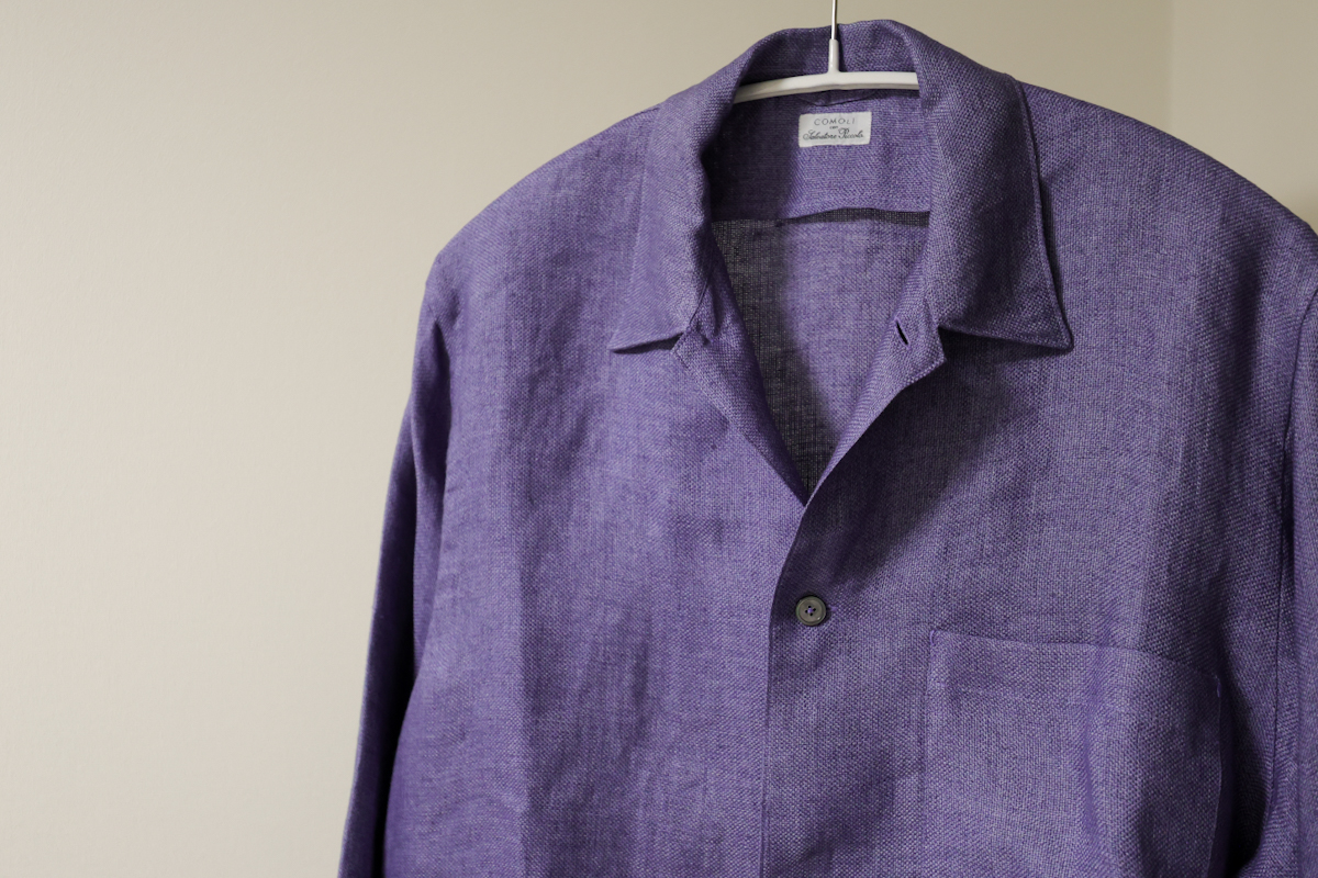 COMOLI ピッコロ リネンシャツジャケット 購入レビュー【2023SS