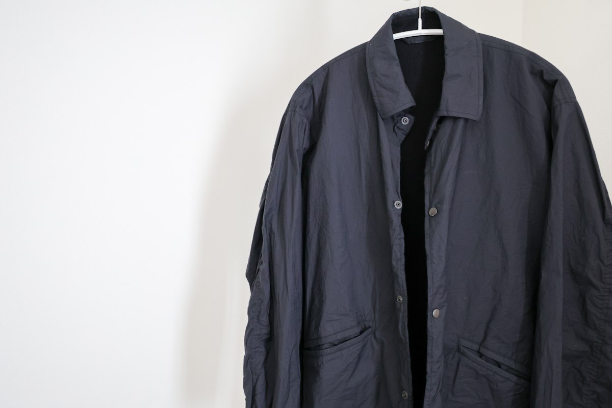 COMOLI コットンナイロンコーチジャケット 購入レビュー【2023AW