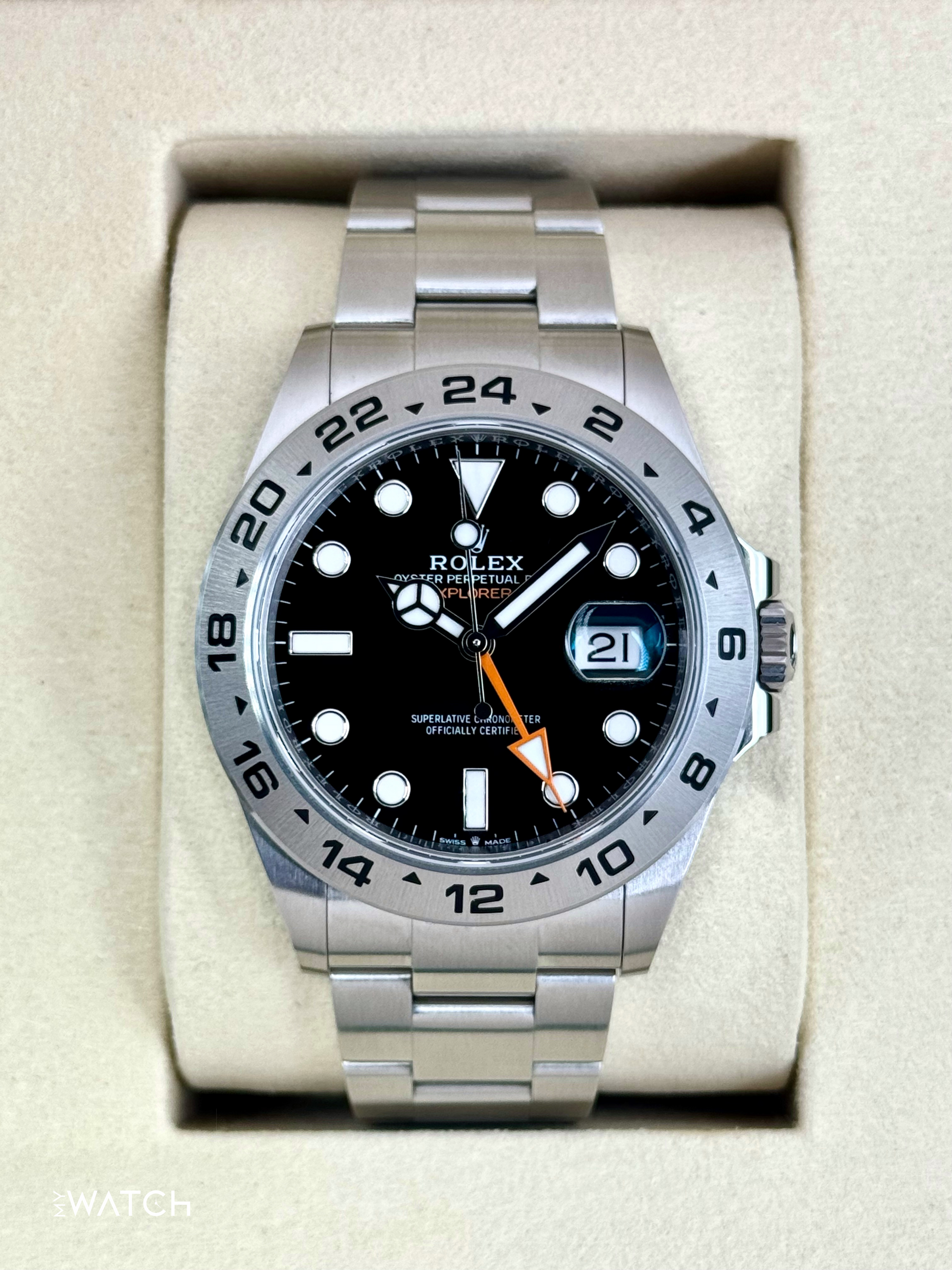 NEW 2025 Rolex Explorer II 42mm 226570 Black Dial