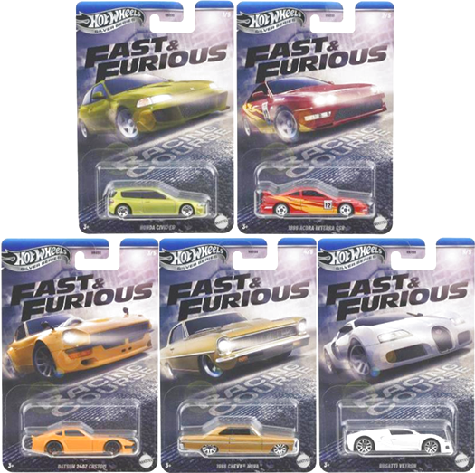 ホットウィール ワイルド・スピード テーマ アソート - レーシング