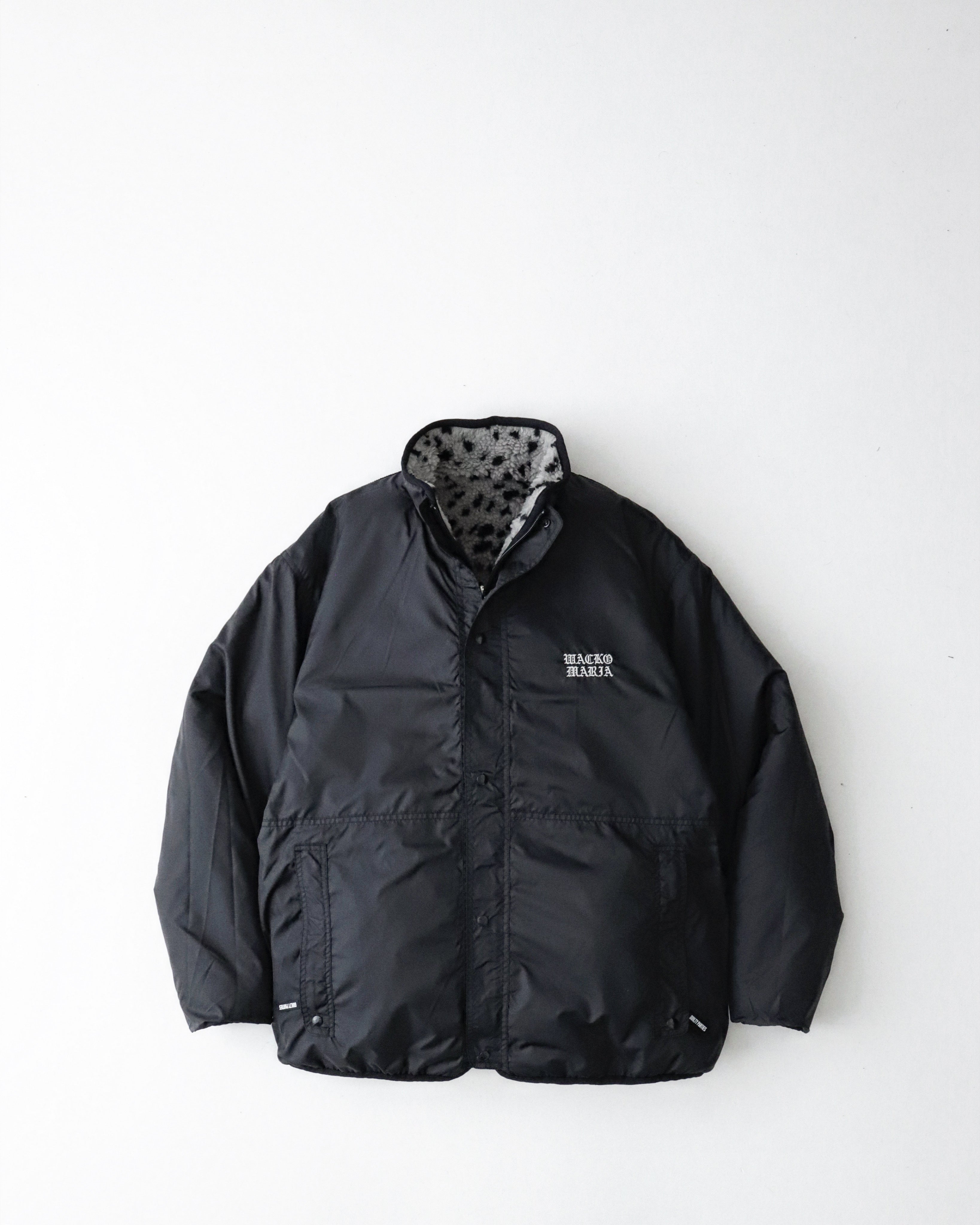 WACKO MARIA REVERSIBLE LEOPARD BOA FLEECE JACKET – NCNR ONLINE STORE
