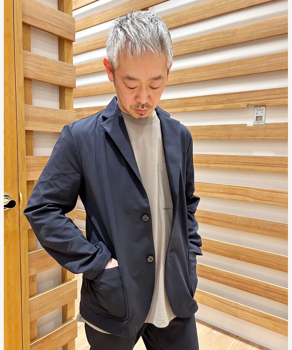 圧縮マイクロカノコテーラードジャケット｜ジャケット/ブルゾン