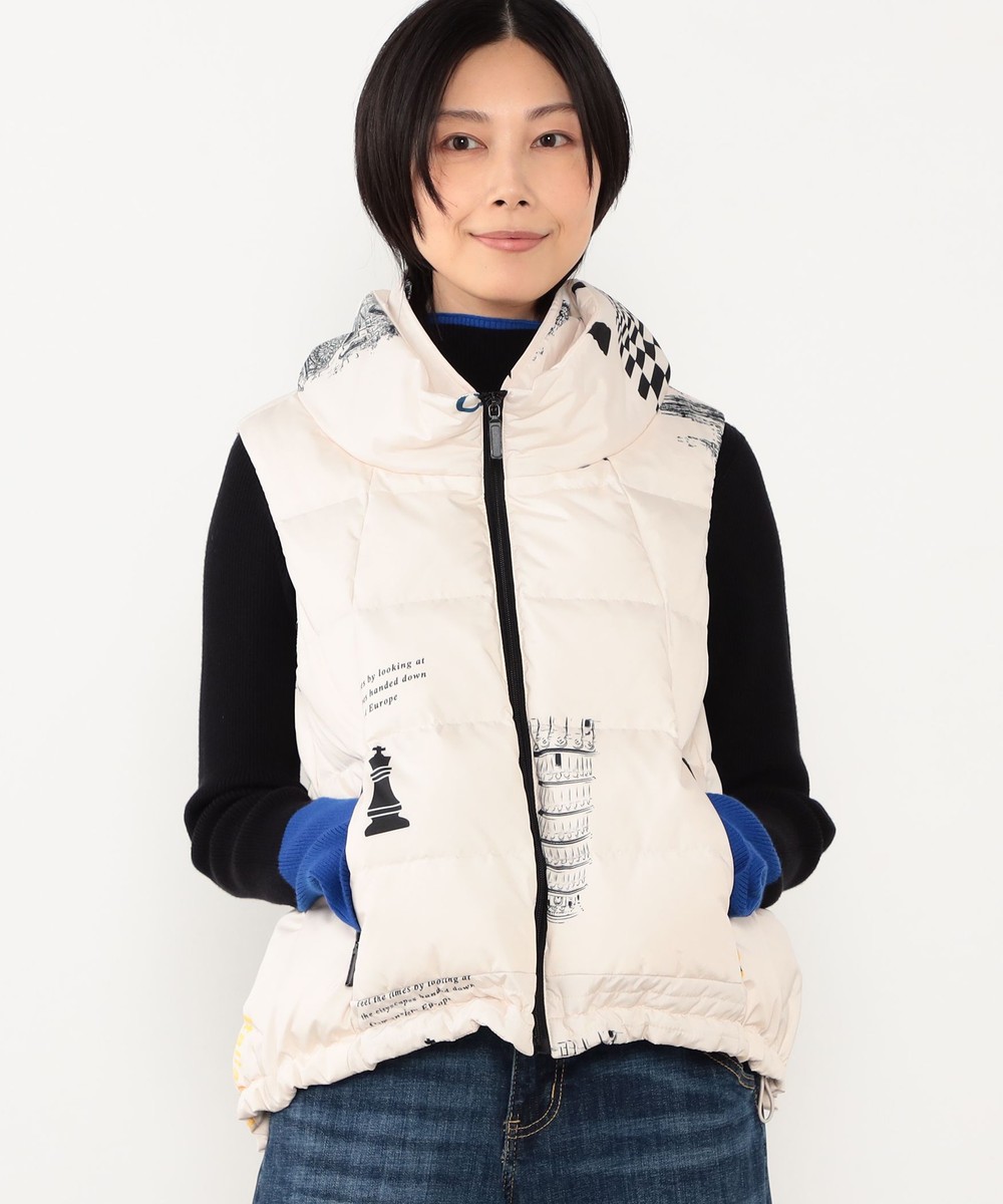 WALDO】チェス柄ダウンベスト｜ダウン/中綿｜ニコル公式通販サイト