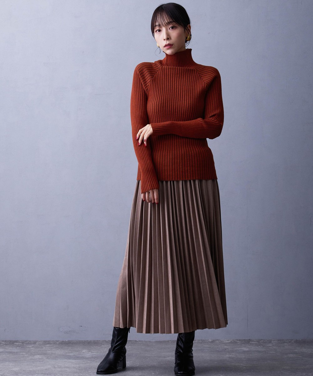 プレーティングリブタートル｜プルオーバー｜ニコル公式通販サイト