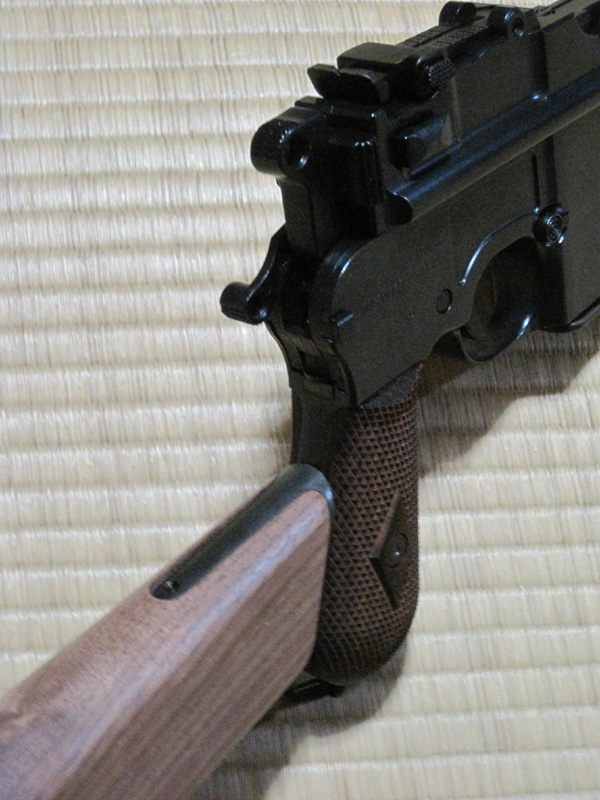 ドイツ国防軍 モーゼルC96 ストック・ホルスター (マルシン製・複製品