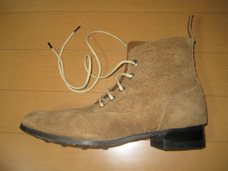 日本陸軍 昭五式編上靴・アップデート (中田商店製・複製品)│ナナシ