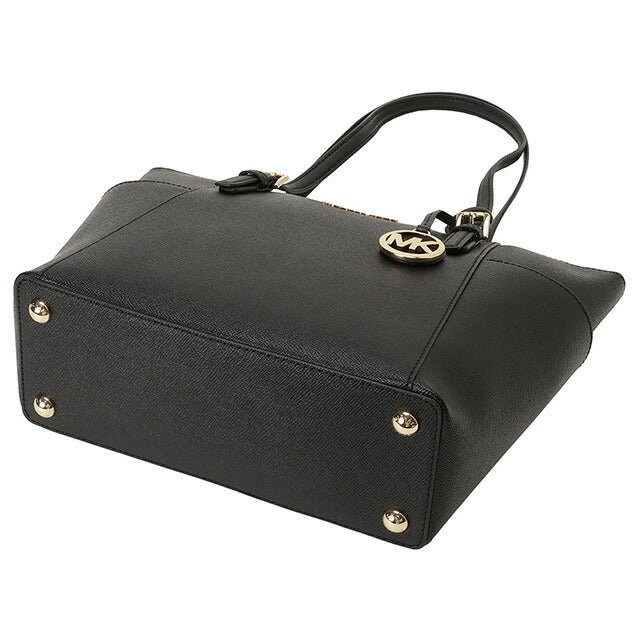 マイケルコース MICHAEL KORS 30F2GTTT8L 001 BLACK MKロゴチャーム付