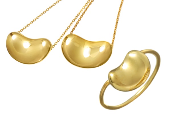 ティファニー ビーンズ ネックレス ペンダント 豆 スモール Tiffany