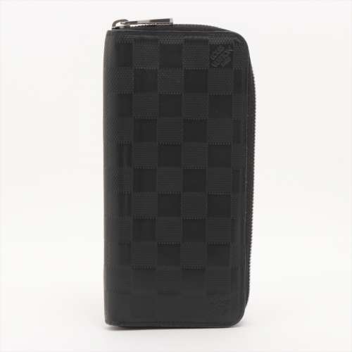 ルイ・ヴィトン ダミエ アンフィニ ジッピーウォレット ヴェルティカル