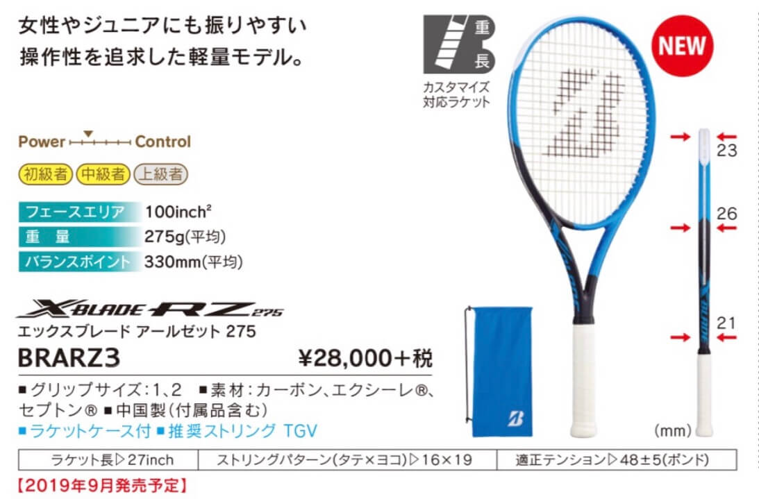 BRIDGESTONE X BLADE RZ 300・290 ・275をインプレ! 試打
