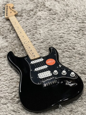 Squier FSR Affinity Series HSS Stratocaster with Maple FB in Black