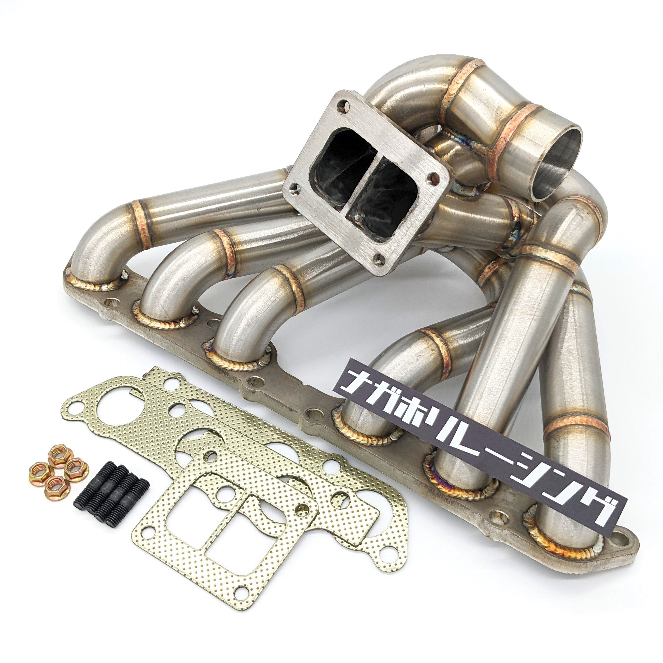 2JZ-GE T4フランジ 上置き エキマニ ウエストゲート用パイプ