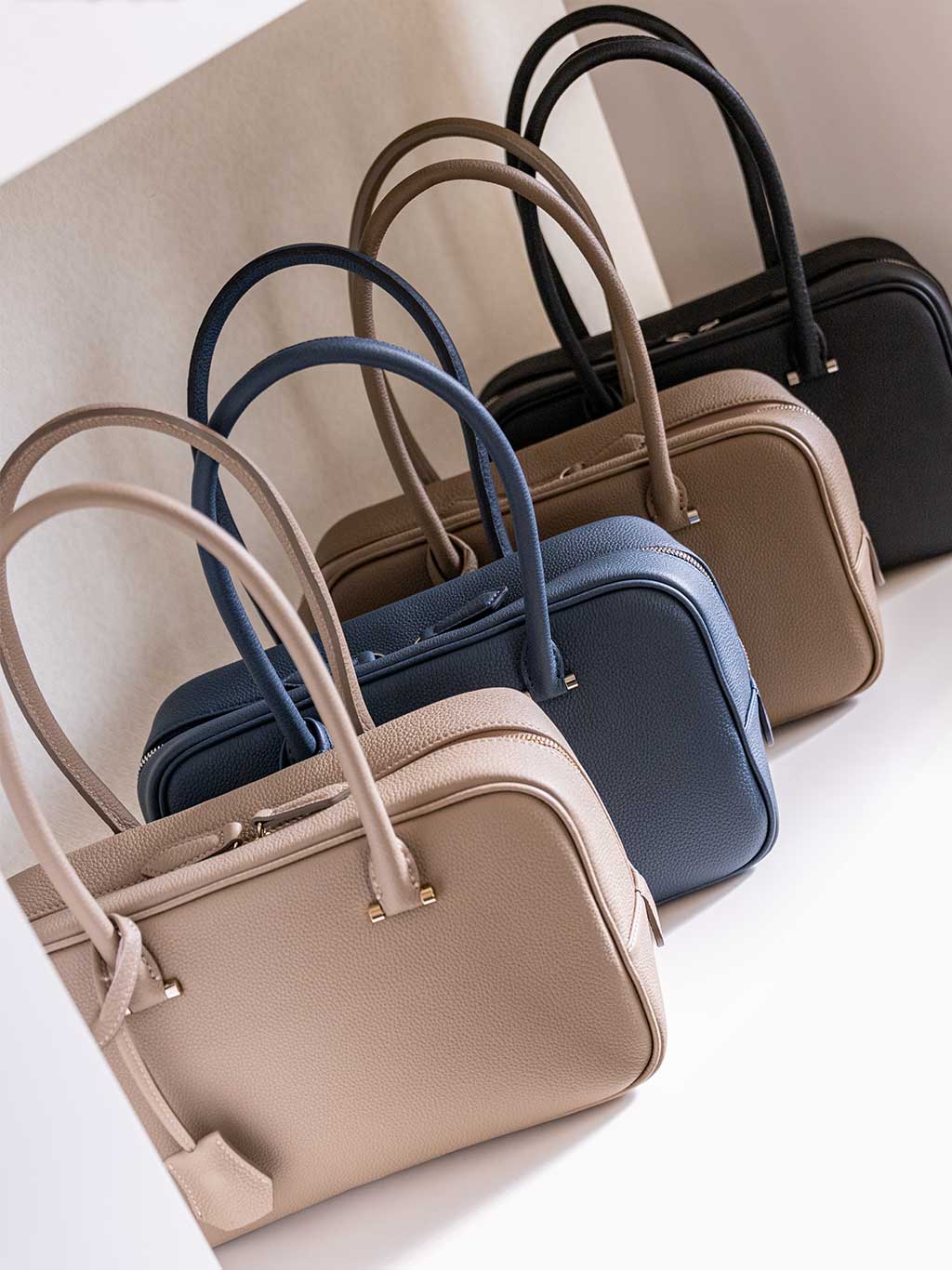 本革スクエア型ミニボストン『LUCIE』新登場 ｜日本製の本革バッグ