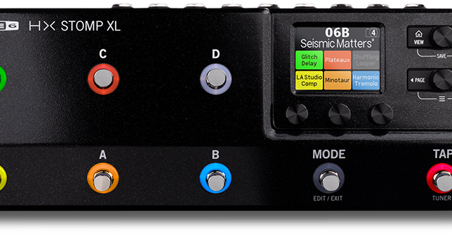 Line 6 HX Stomp XL マルチエフェクター レビュー