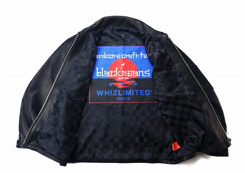 WHIZLIMITED×blackmeans LEATHER JACKET。 | 鉄は熱いうちに打て！