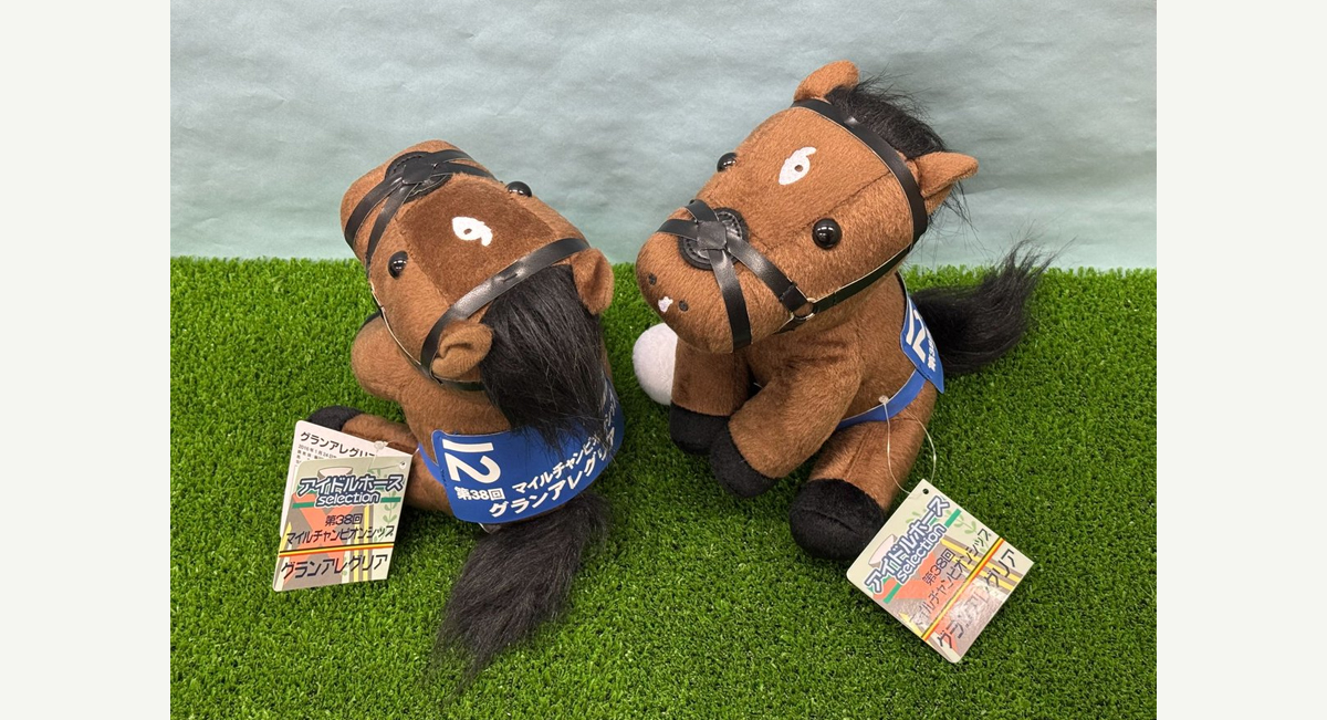 アイドルホースぬいぐるみ グランアレグリア号プレゼント | | 中山