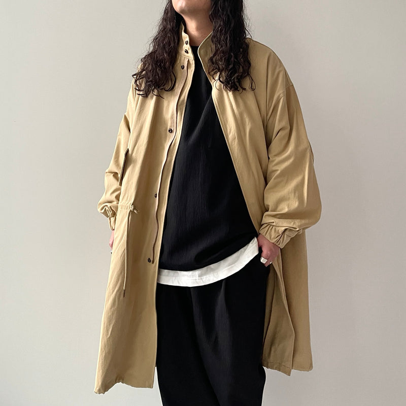 vintage like military mods coat M-65 / beige（ビンテージライク