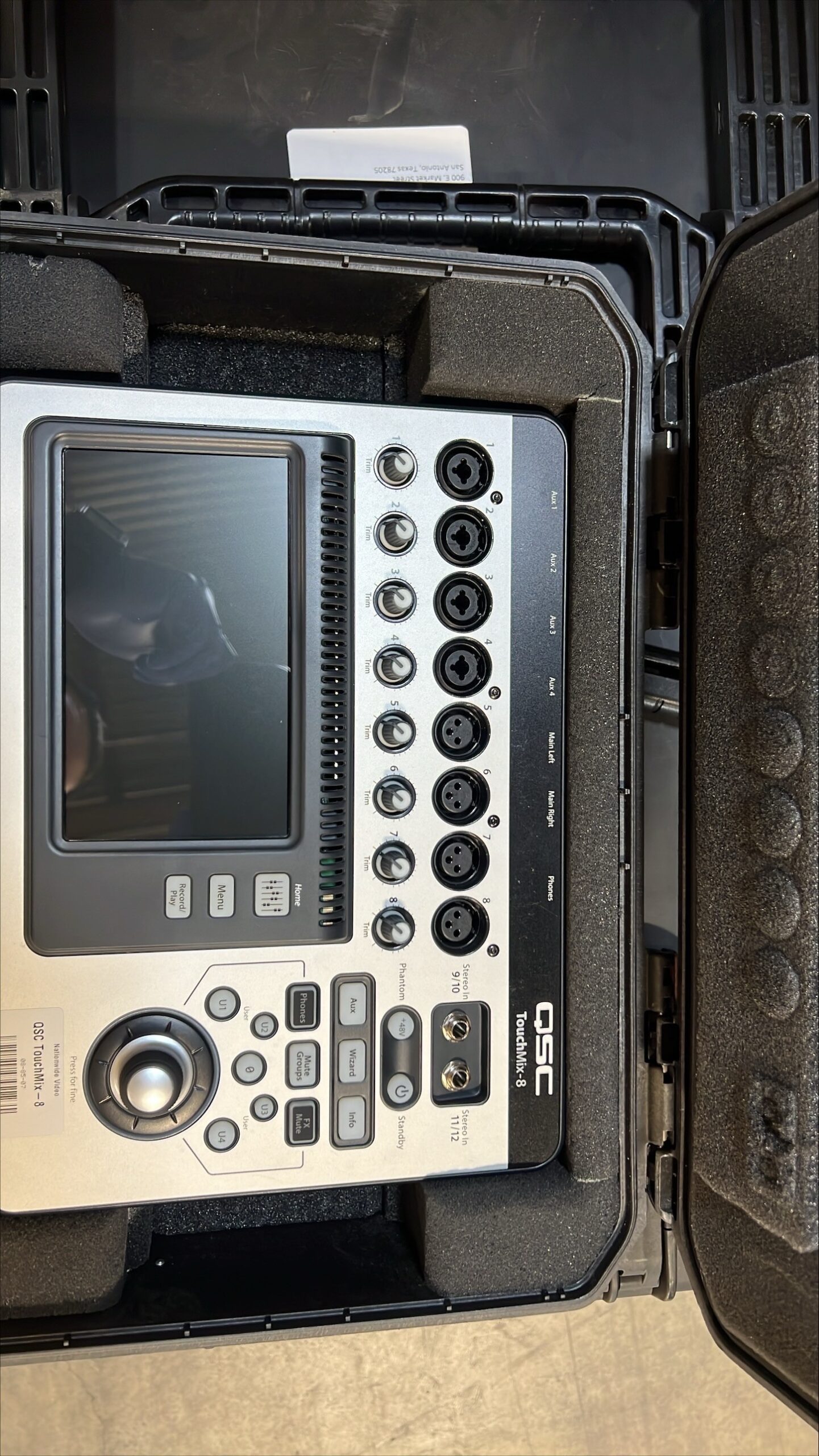 QSC TouchMix-8 Audio Mixer - Nationwide Video