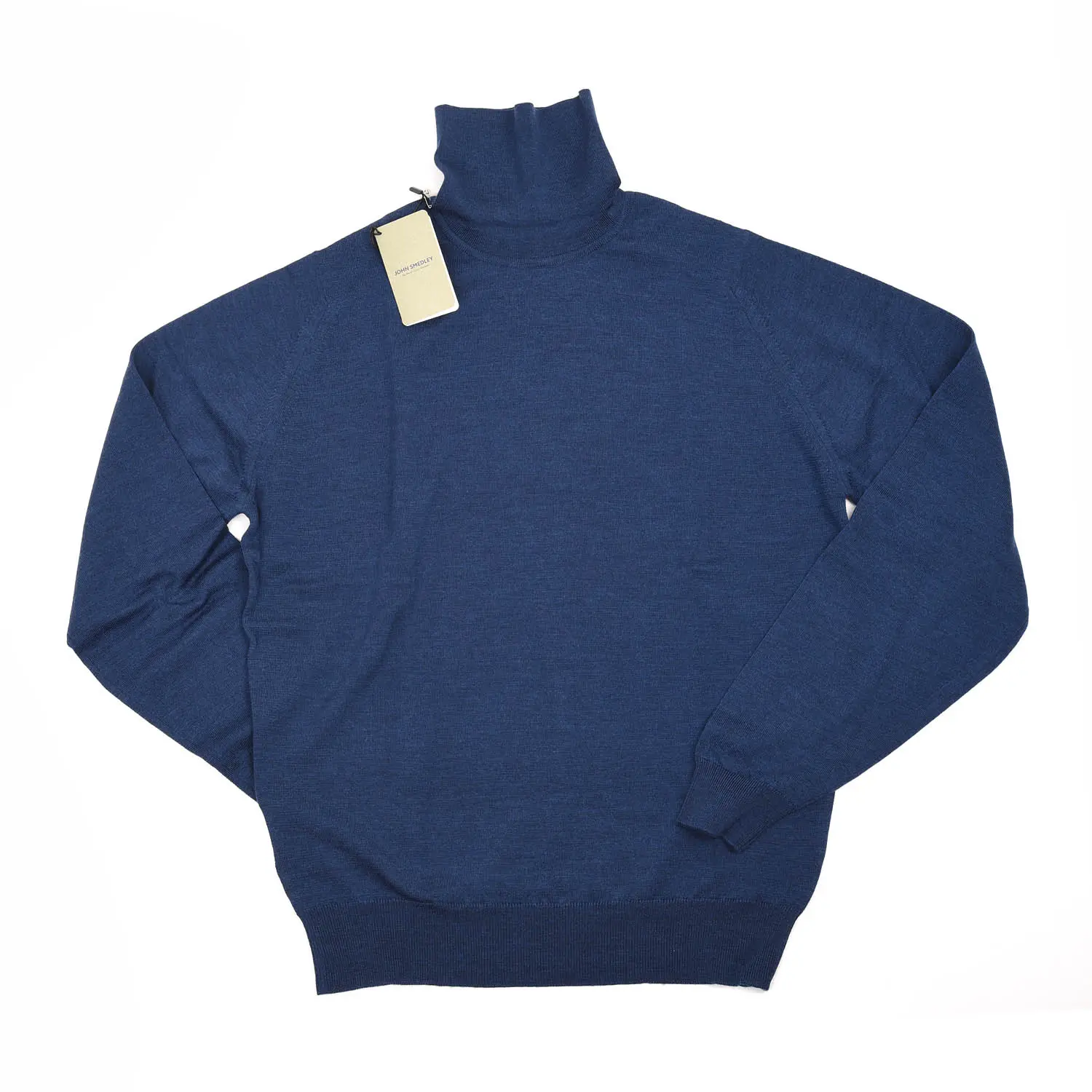 メンズ・ウールタートルネック】ジョンスメドレー CORNELL INDIGO