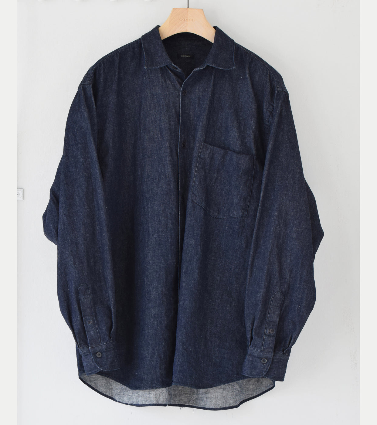 Denim COMOLI Shirt,navy – Navyblue