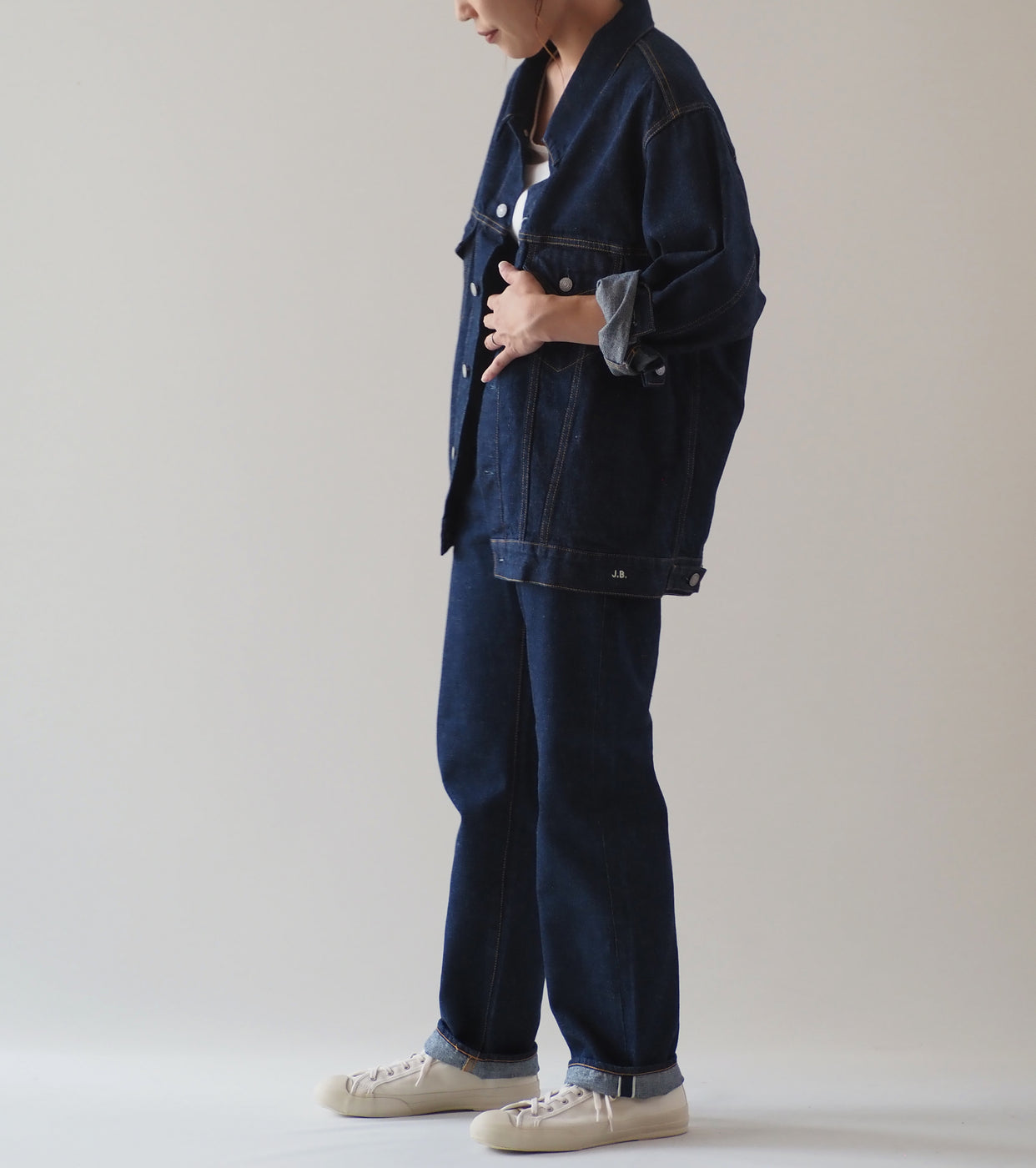 J. B. ATTIRE パリス デニム , One Wash – Navyblue