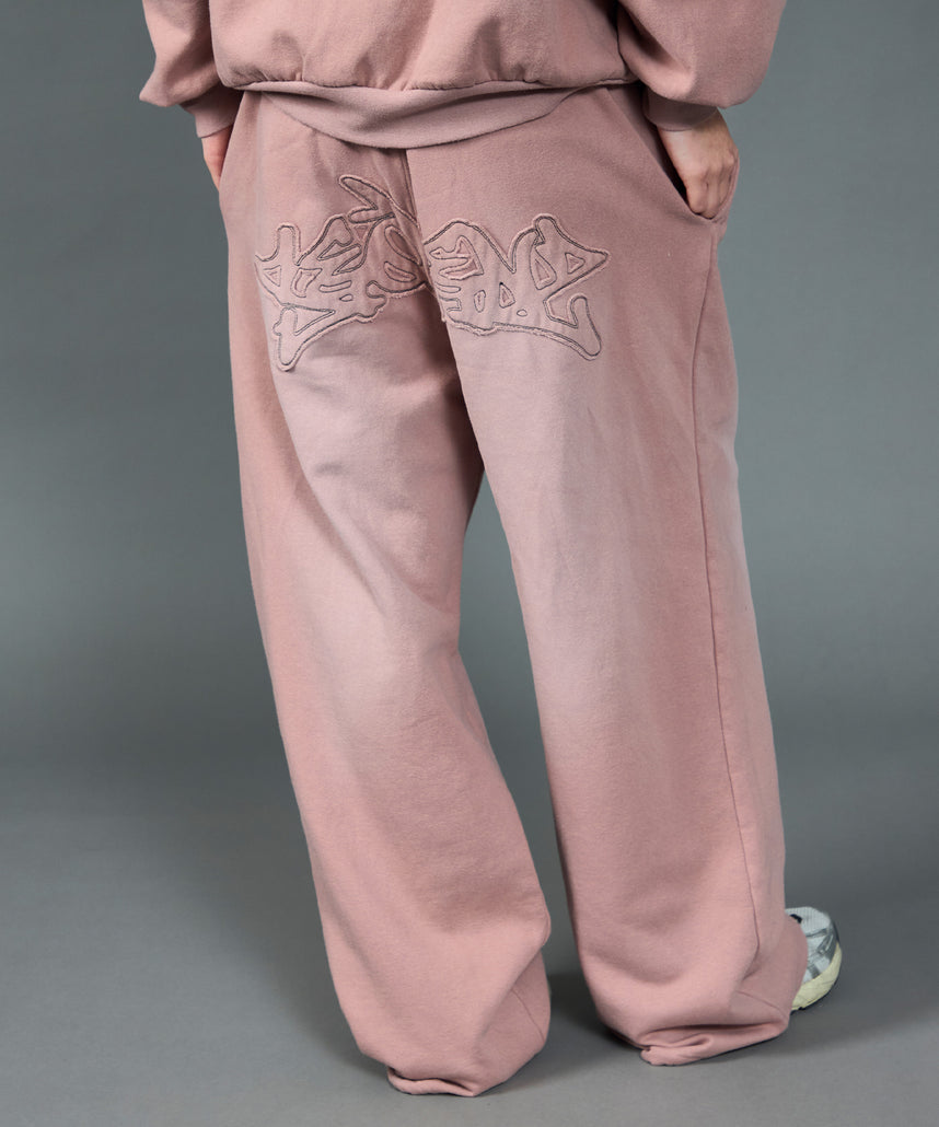 SEQUENZ（シークエンズ）】LOGO APPLIQUE SWEAT PANTS / スウェット