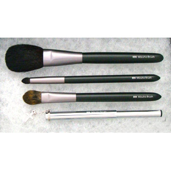 広島県 熊野筆 メイクブラシ [Mizuho Brush] Platine プラチナ ブラシ4