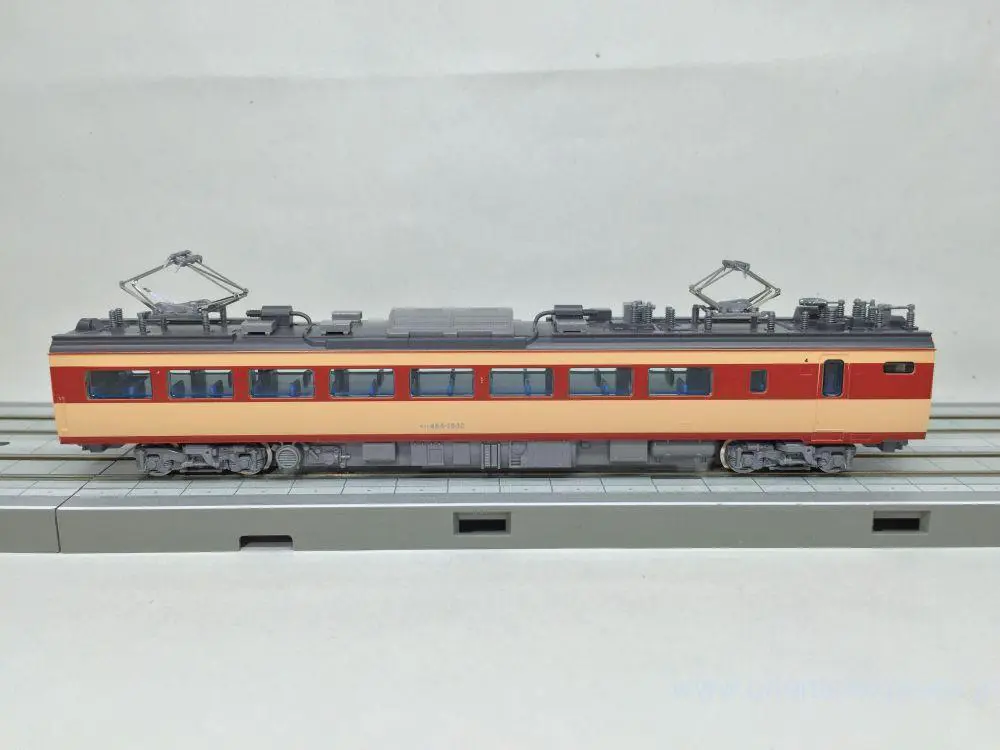 485系（仙台車両センターA1・A2編成）セット 入線です。TOMIX 98961