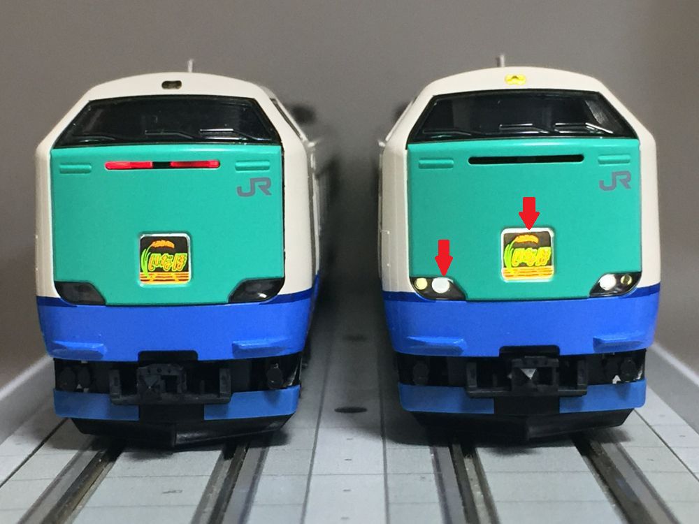 485系のトレインマーク加工 | NGaugeJP - 横濱模型 | 鉄道模型Nゲージ