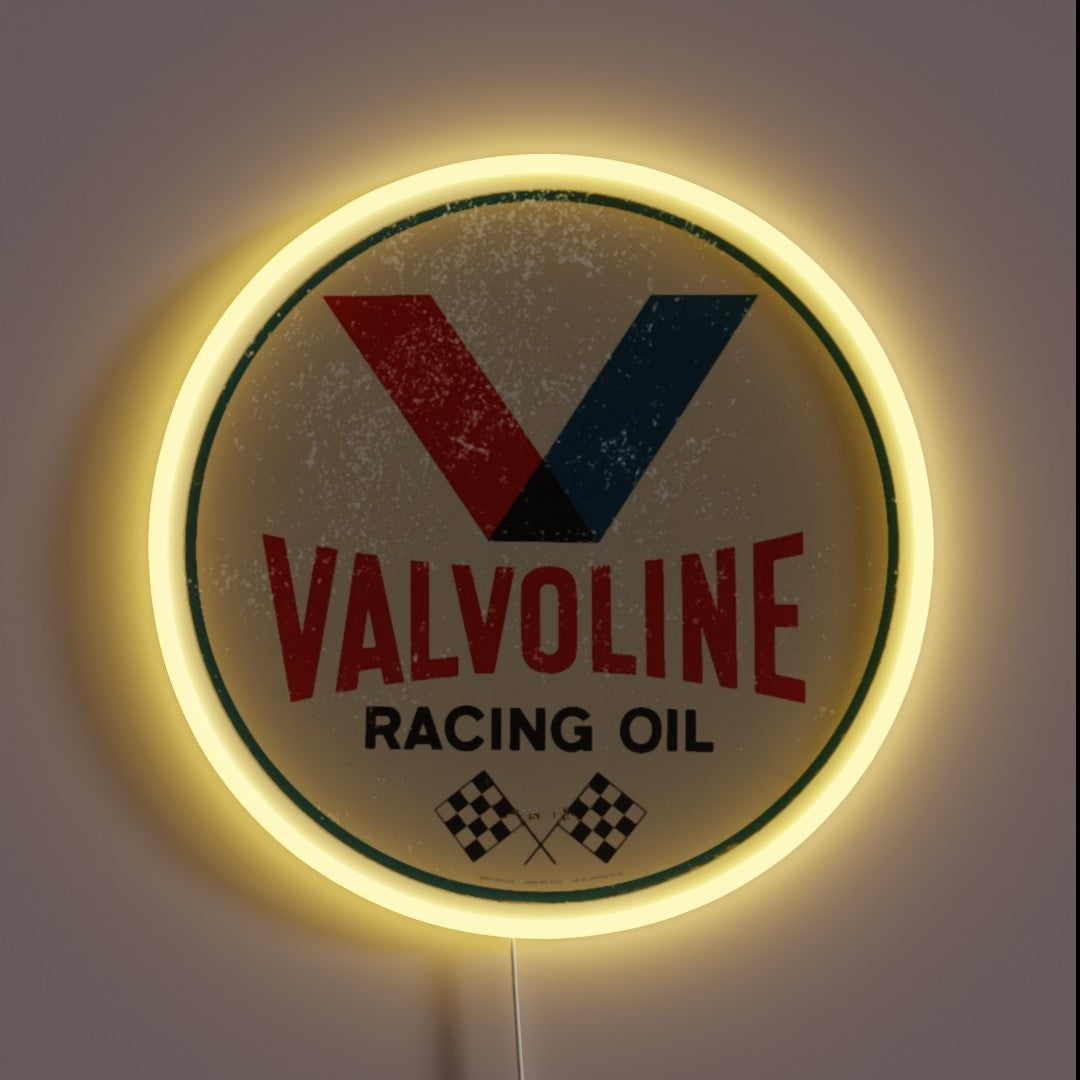 Valvoline Racing Sign Rgb Neon Sign – Neon Factory