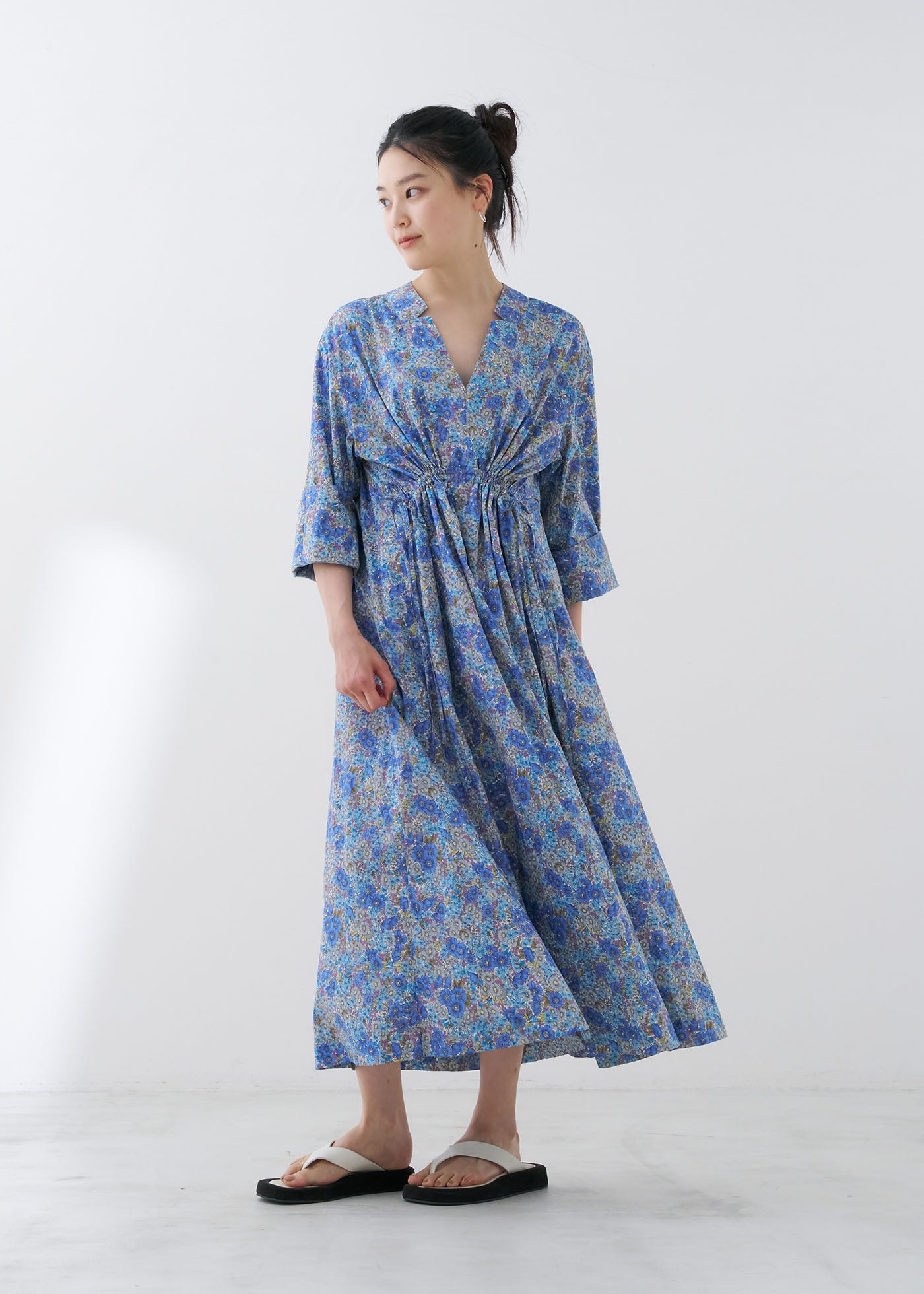 Liberty Print Waist String Dress | Pasand by ne Quittez pas