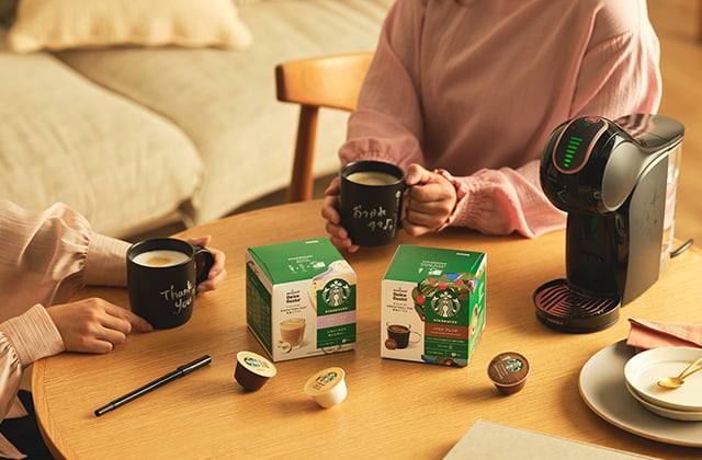 スターバックスのカプセルコーヒー｜コーヒーメーカー | ネスカフェ