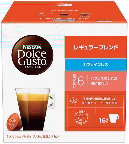 ネスカフェ ドルチェ グスト 専用カプセル レギュラーブレンド カフェ