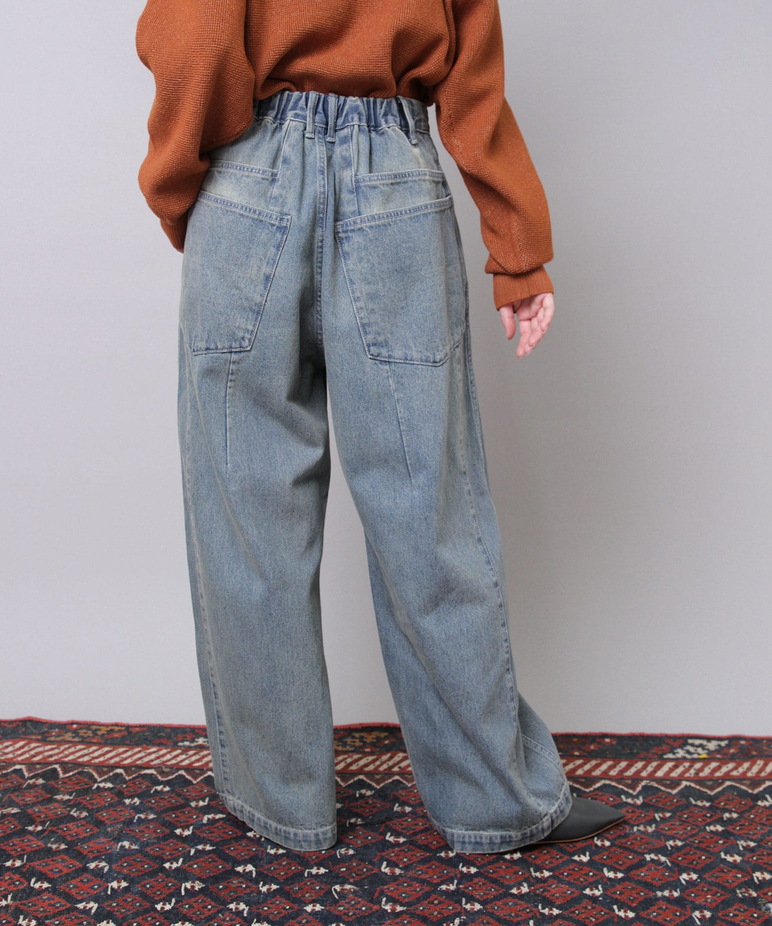 R4389 URCHデニスラパンツ(F ブラックストーンバイオ): パンツ - RNA